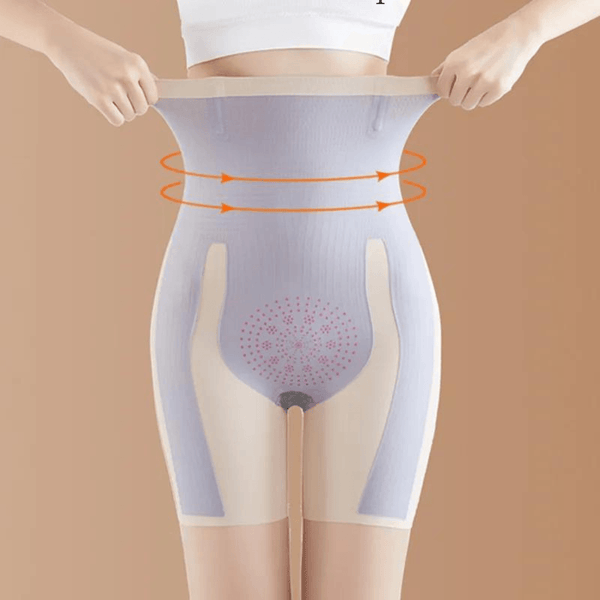 Amberoxus ElaShape - High Waisted Tummy Control Pants,Fiber Restoration  Shaper for Women